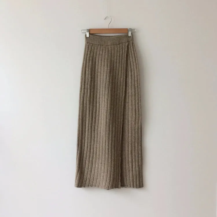 Aara Knit Long Skirt