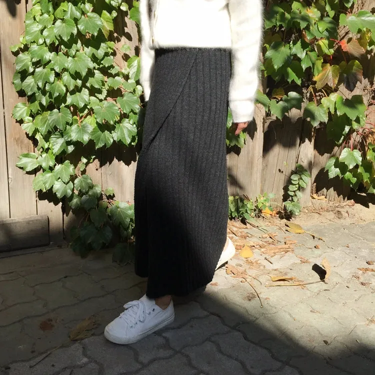 Aara Knit Long Skirt