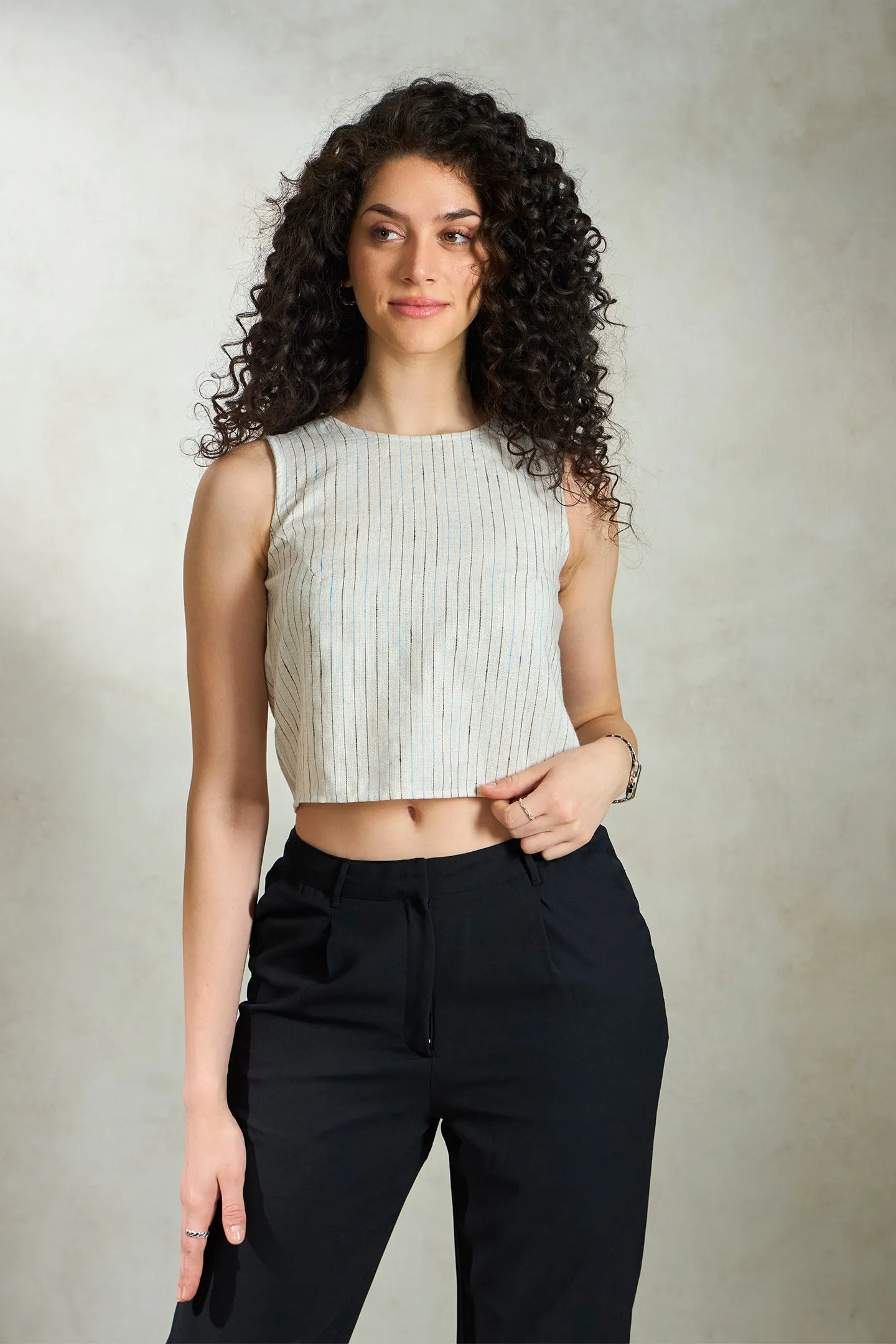 Althea|Relaxed Sleeveless Top