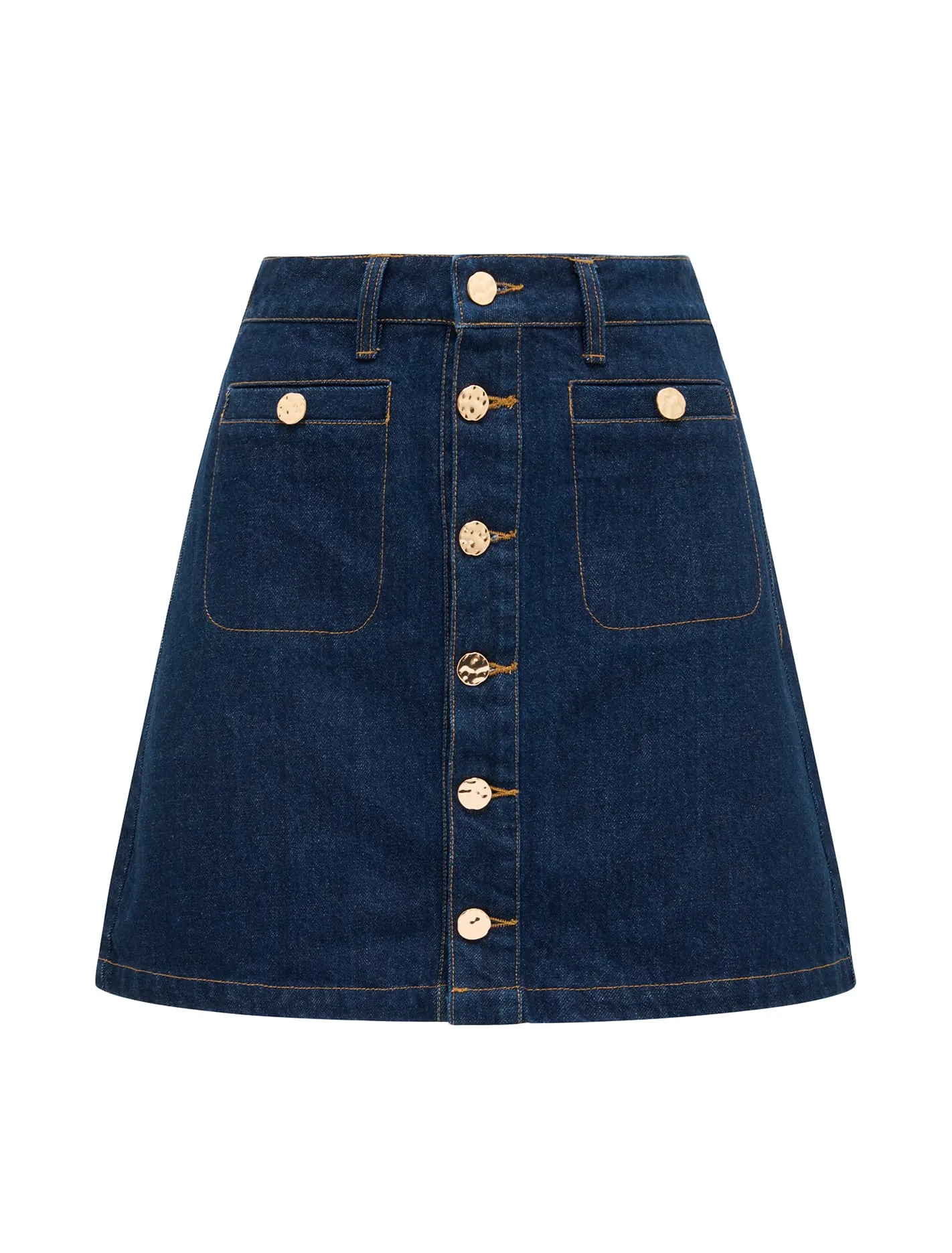 Ashley Denim Mini Skirt