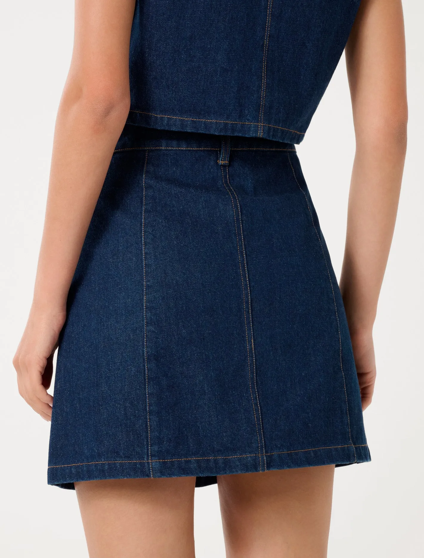 Ashley Denim Mini Skirt