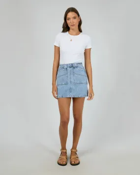 Becca Skirt -Light blue wash