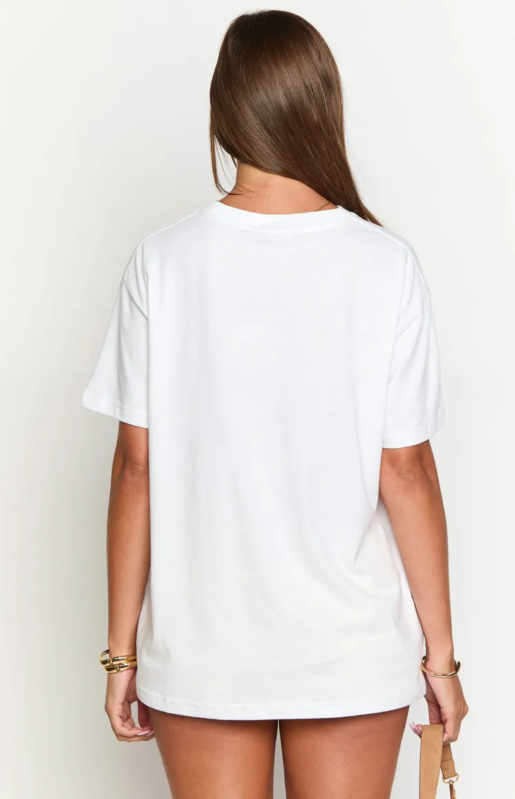 Beginning Paradise Fruits White Tee