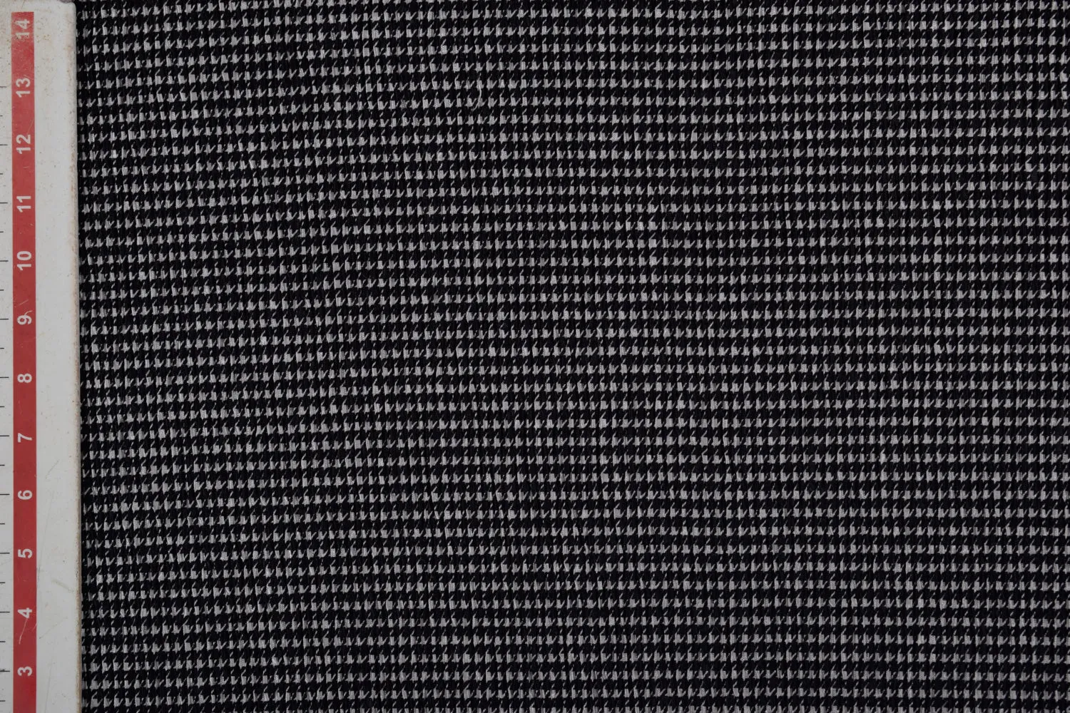 Black & White Pleated Knit Fabric