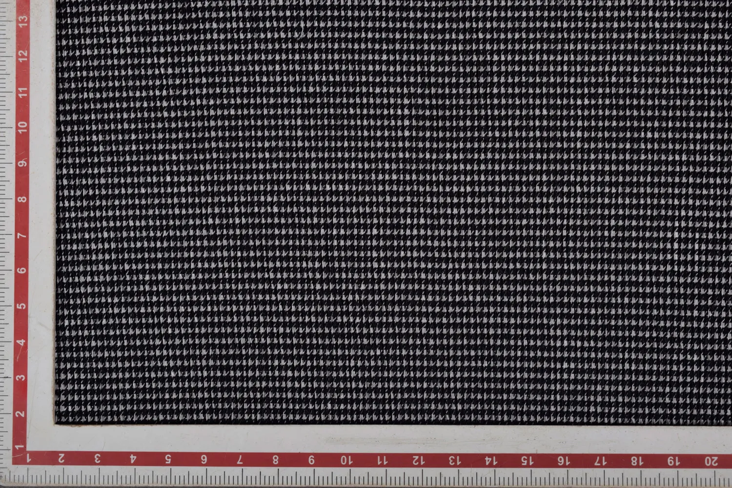 Black & White Pleated Knit Fabric