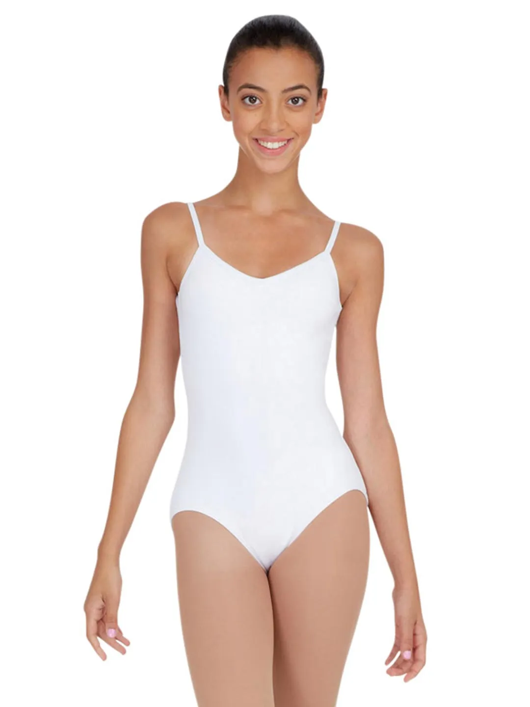 CAPEZIO CC102C  V NECK CAMISOLE LEOTARD