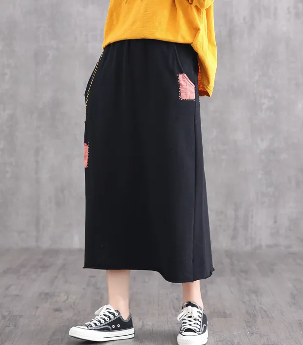 Casual Cotton  loose fitting Women's Skirts DZA2007126