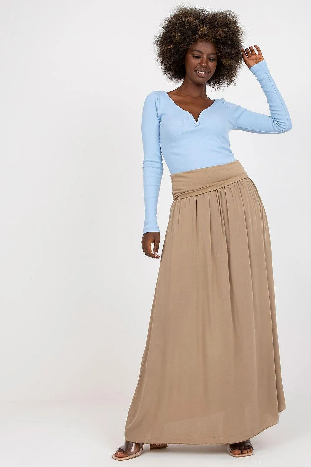 Chic Transformation: Multi-Way Long Skirt Och Bella for Effortless Fashion