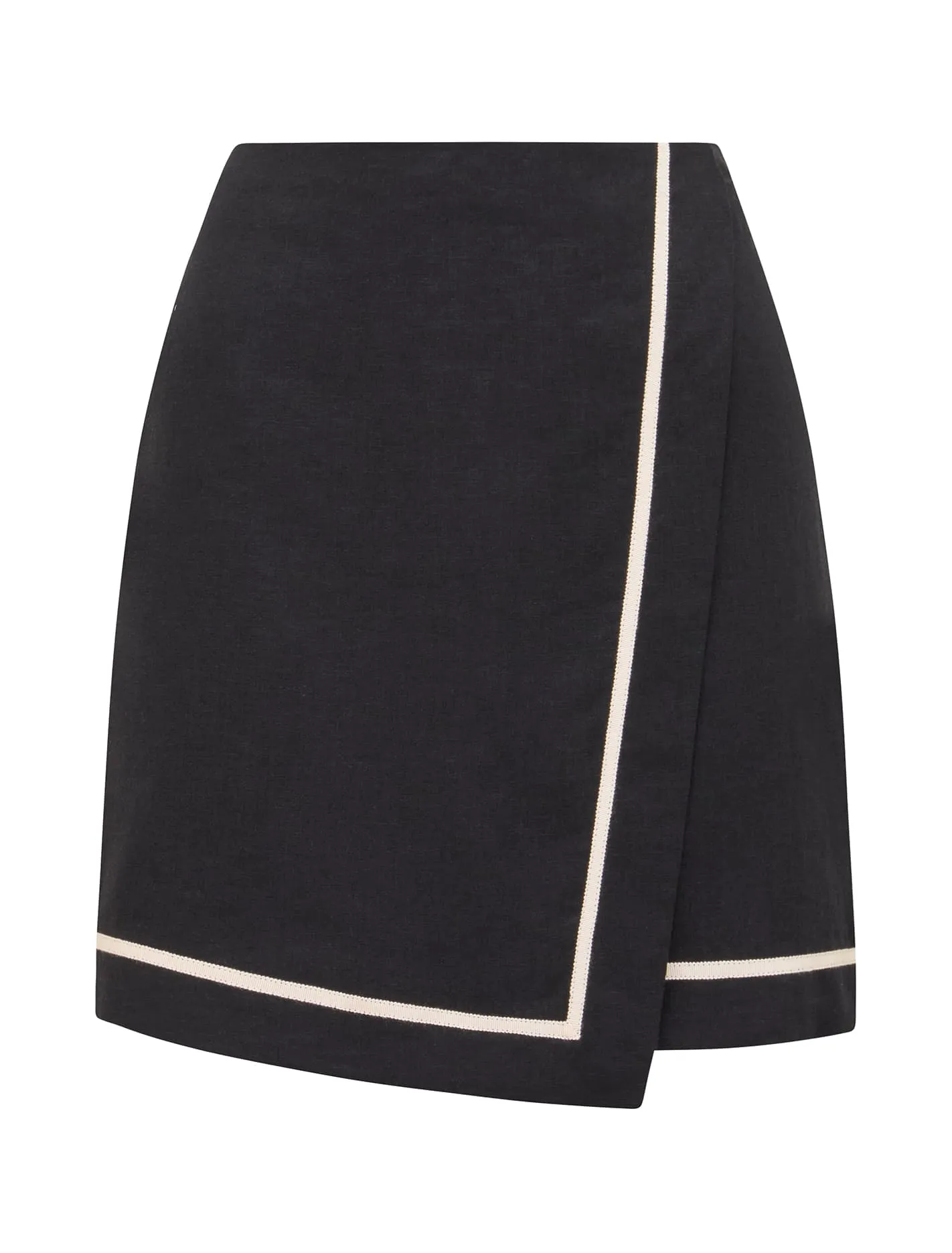 Claude Wrap Mini Skirt