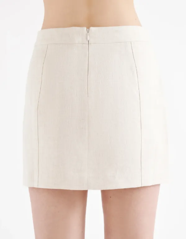 Clio Linen Mini Skirt