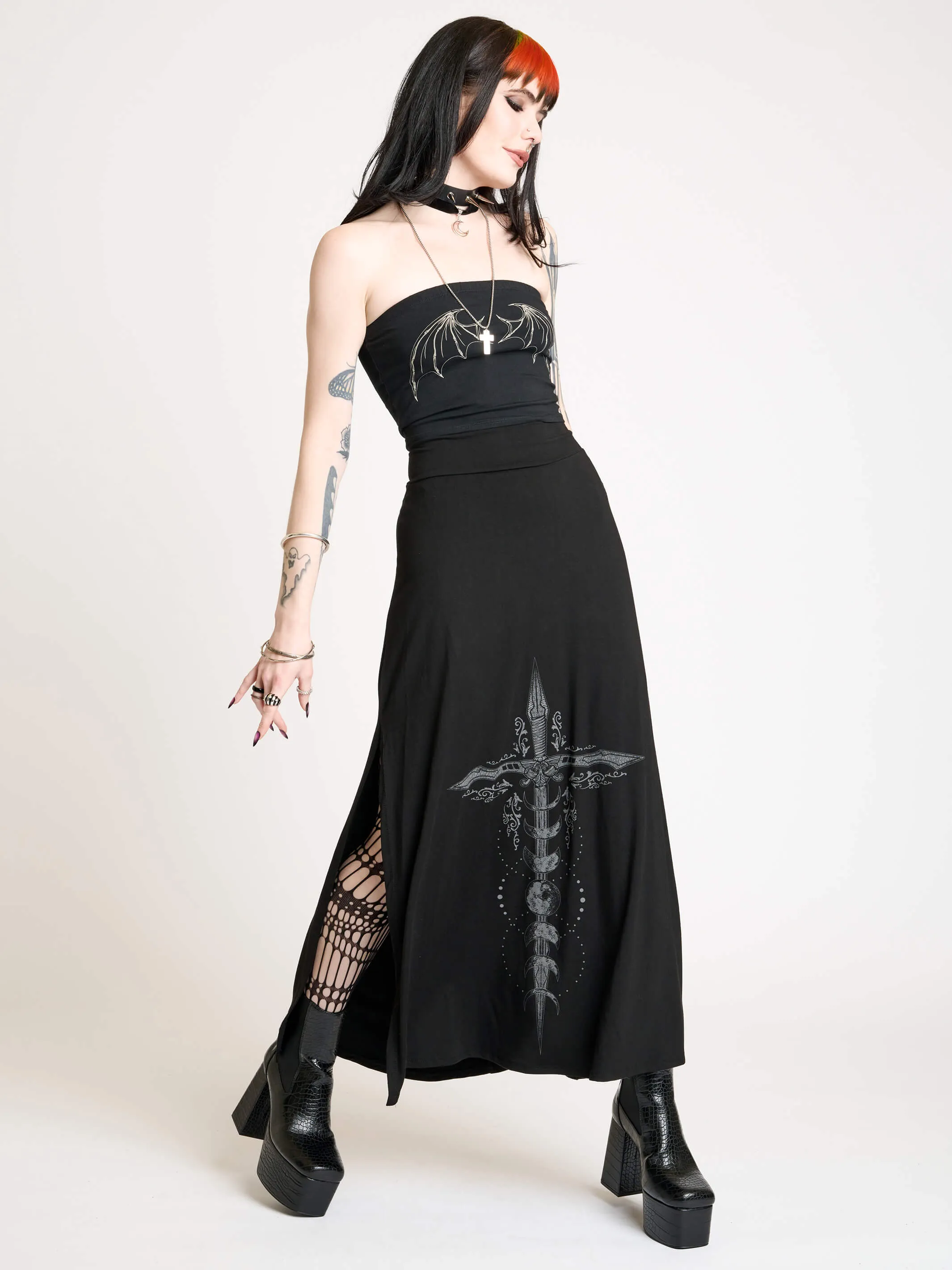 Crucifix Skirt