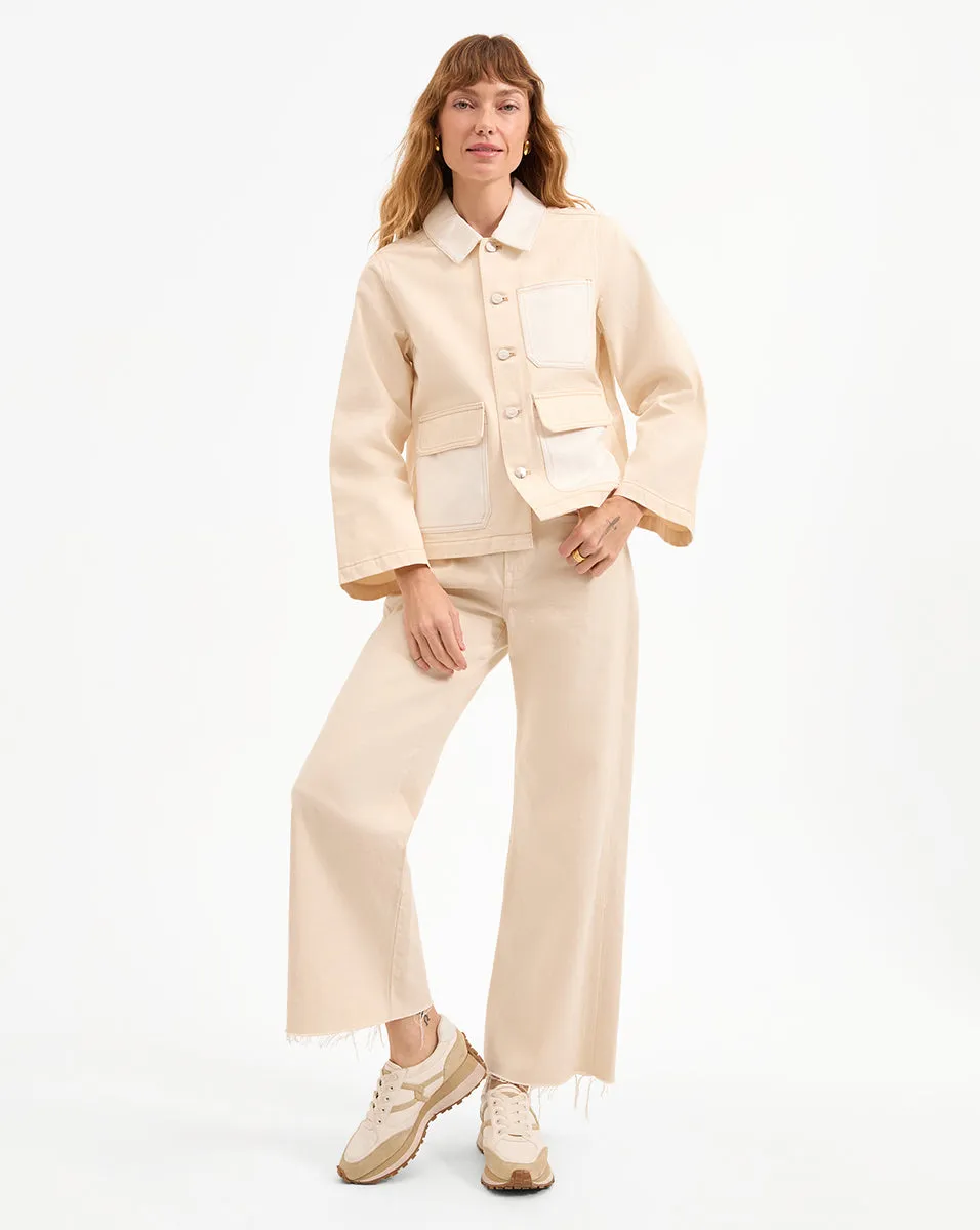 Dahl Cropped Chore Jacket