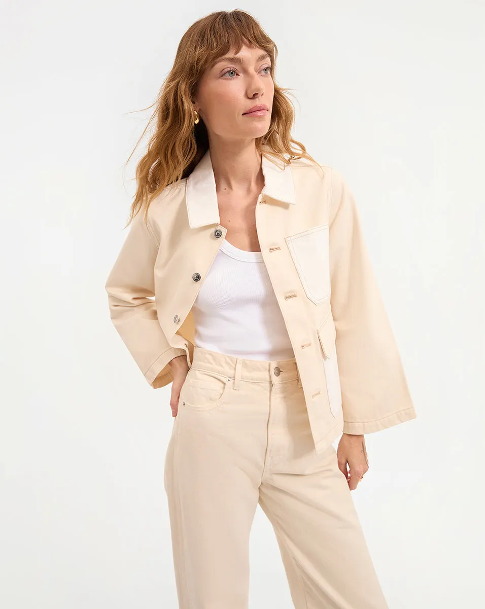 Dahl Cropped Chore Jacket