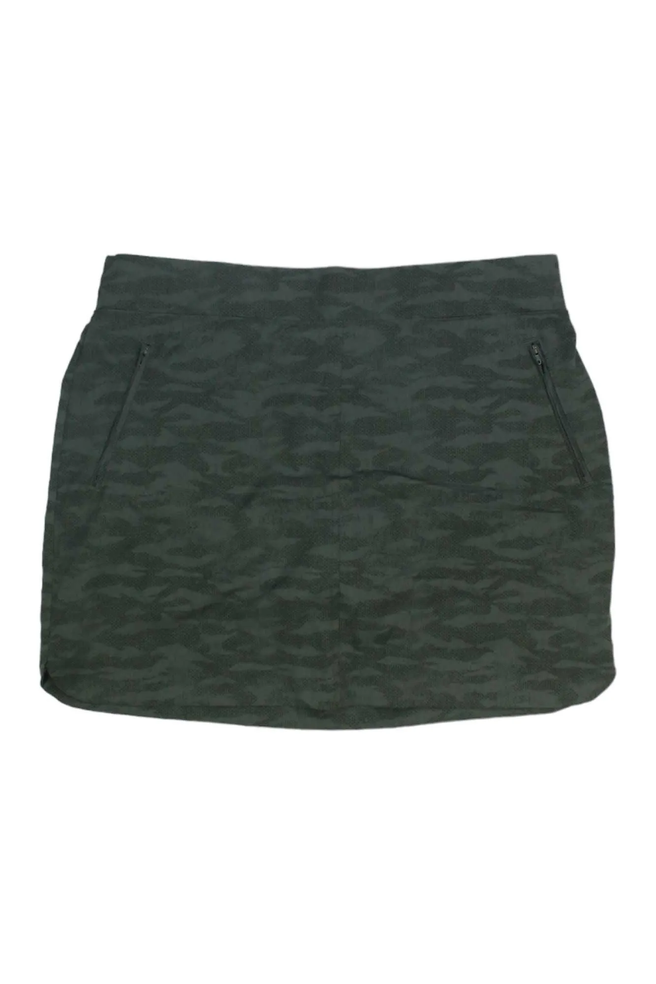 Embossed Pull On Travel Skort