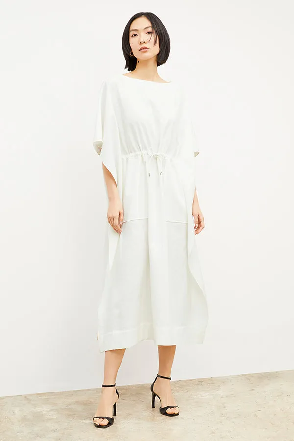 Freedlund Caftan - Double-Faced Linen :: Ivory