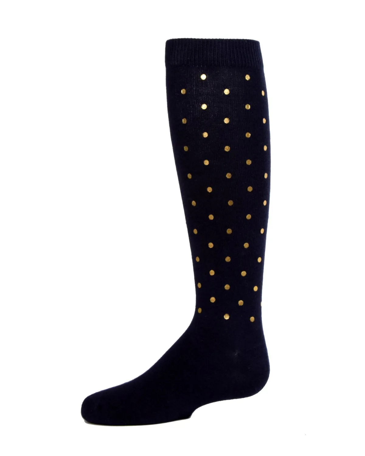 Girls' A Speck of Spots Polka Dot Knee High Socks