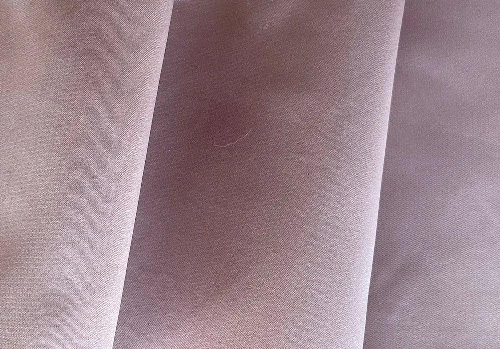 Heavier Gorgeous Olde Rose Dust Polyester Satin (Made in Italy)