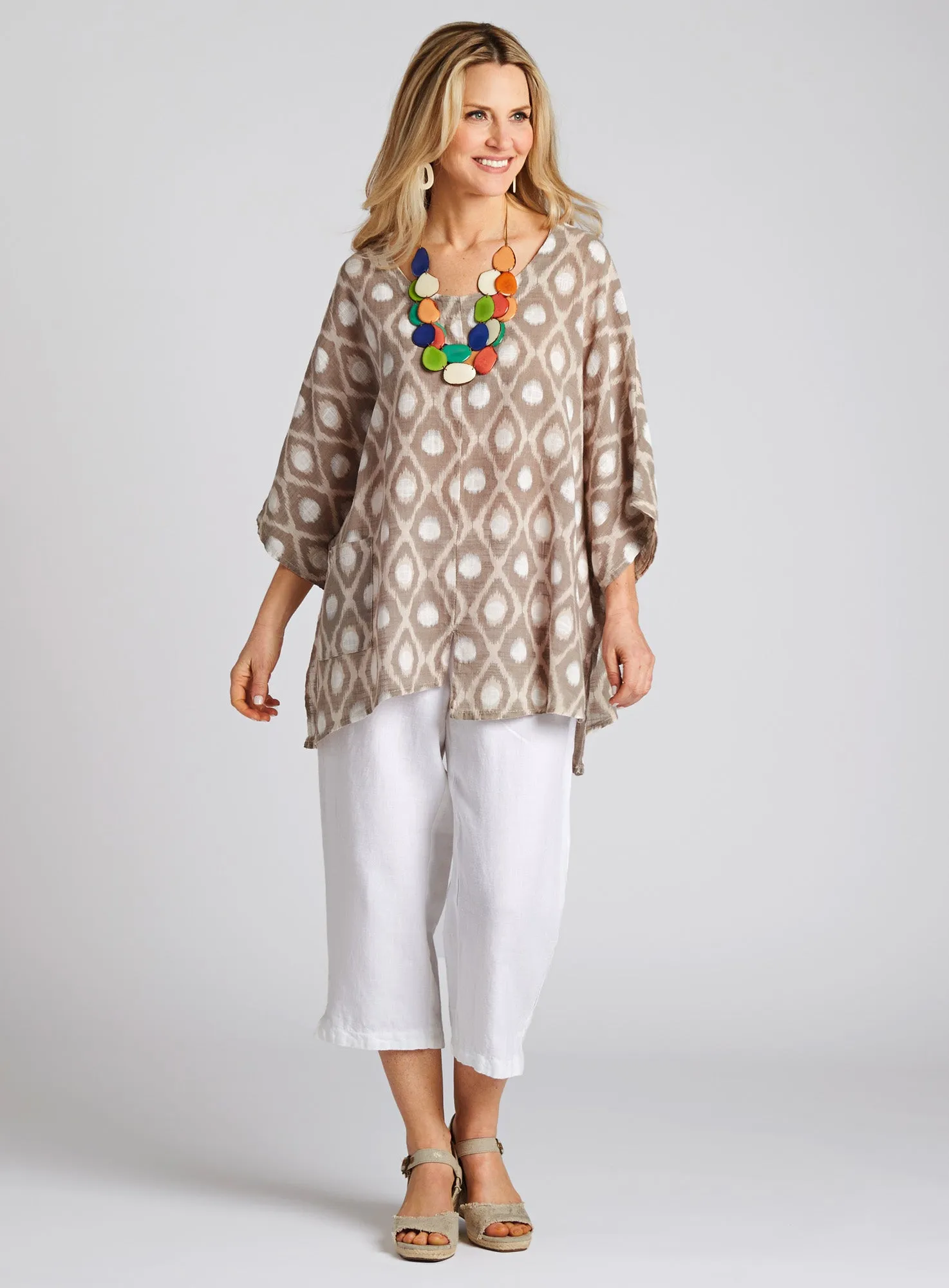 Ikat Dot Outfit