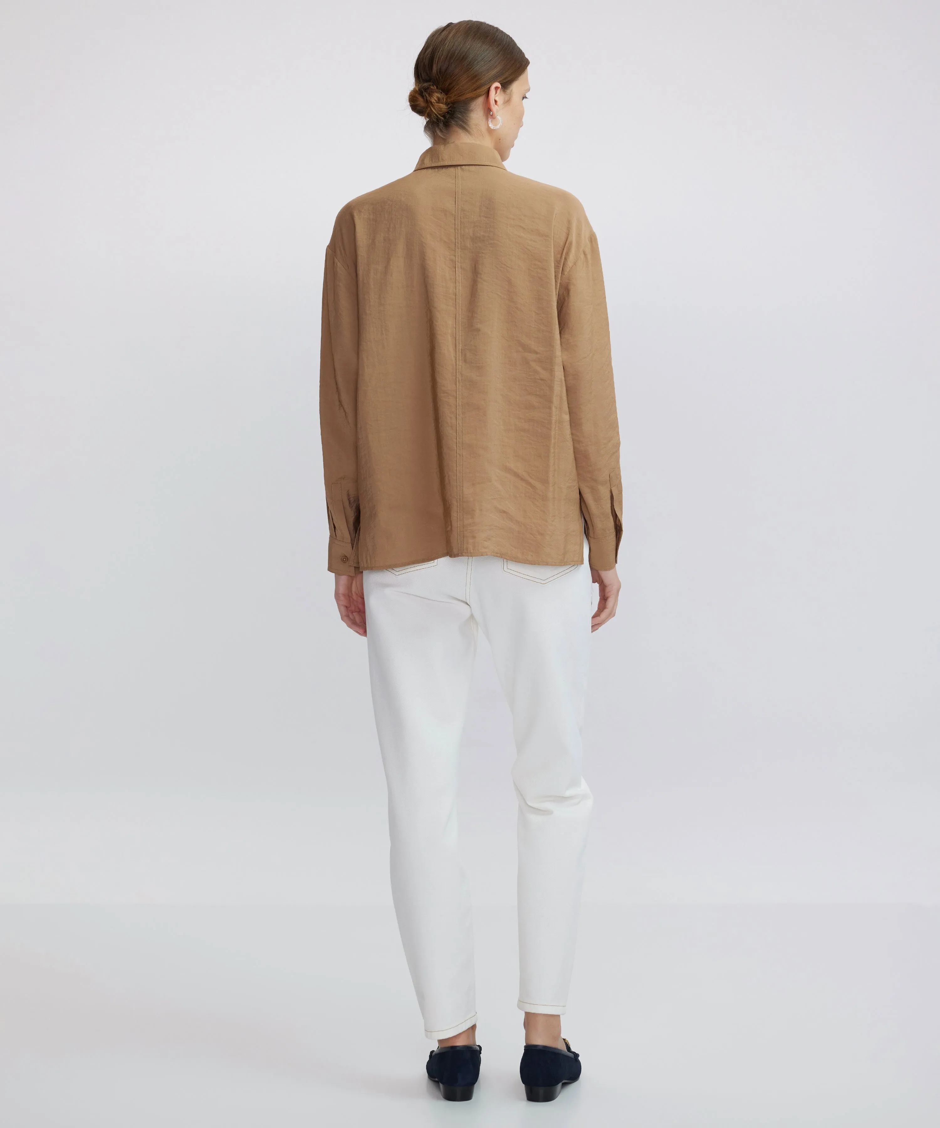 Ipekyol Basic Shirt With Pockets Natural