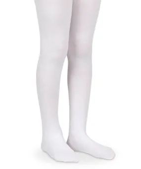 Jefferies Seamless White Microfiber Tights