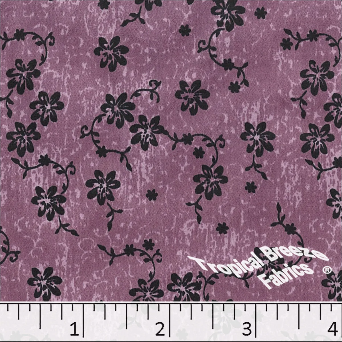 Koshibo Floral Print Polyester Fabric 048425