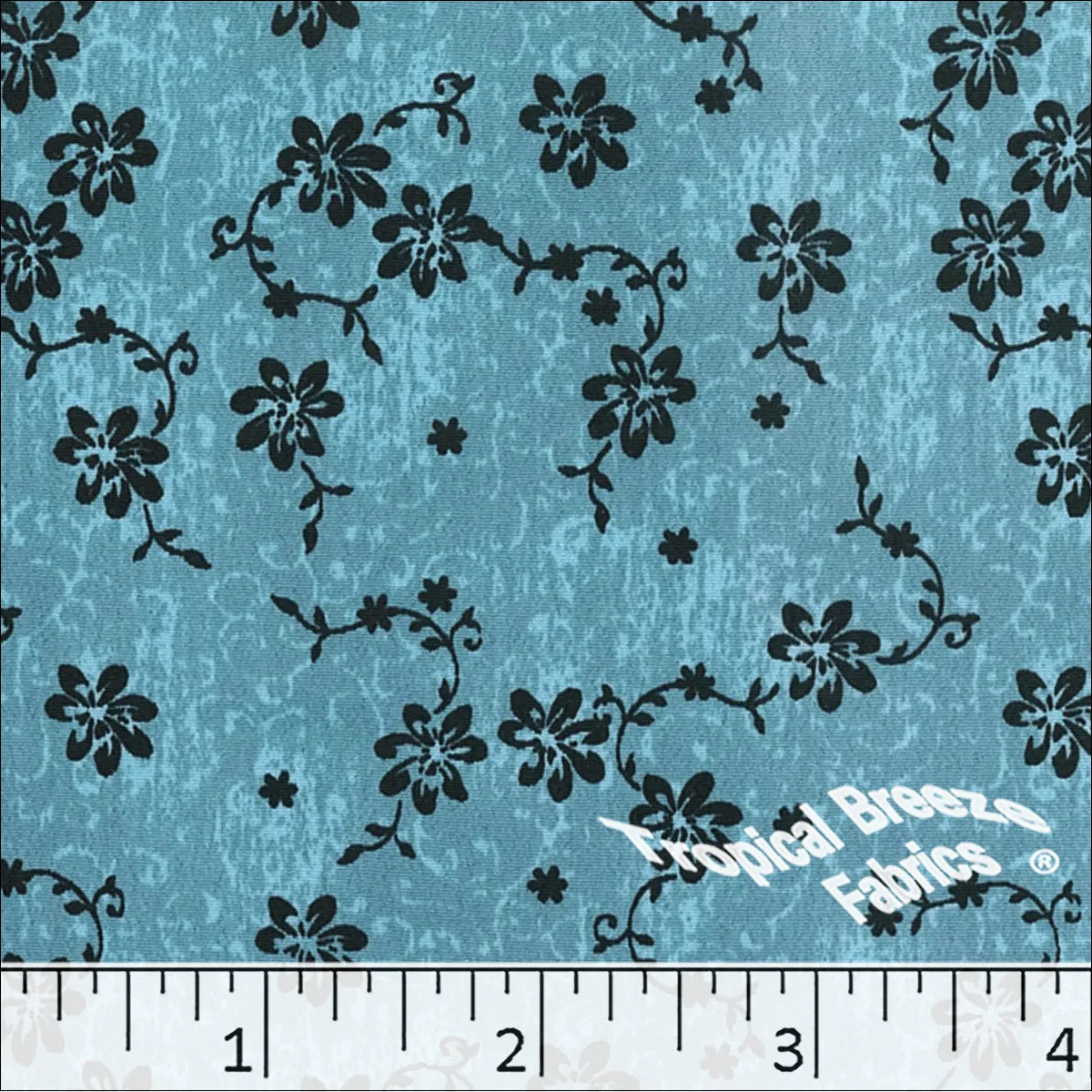 Koshibo Floral Print Polyester Fabric 048425