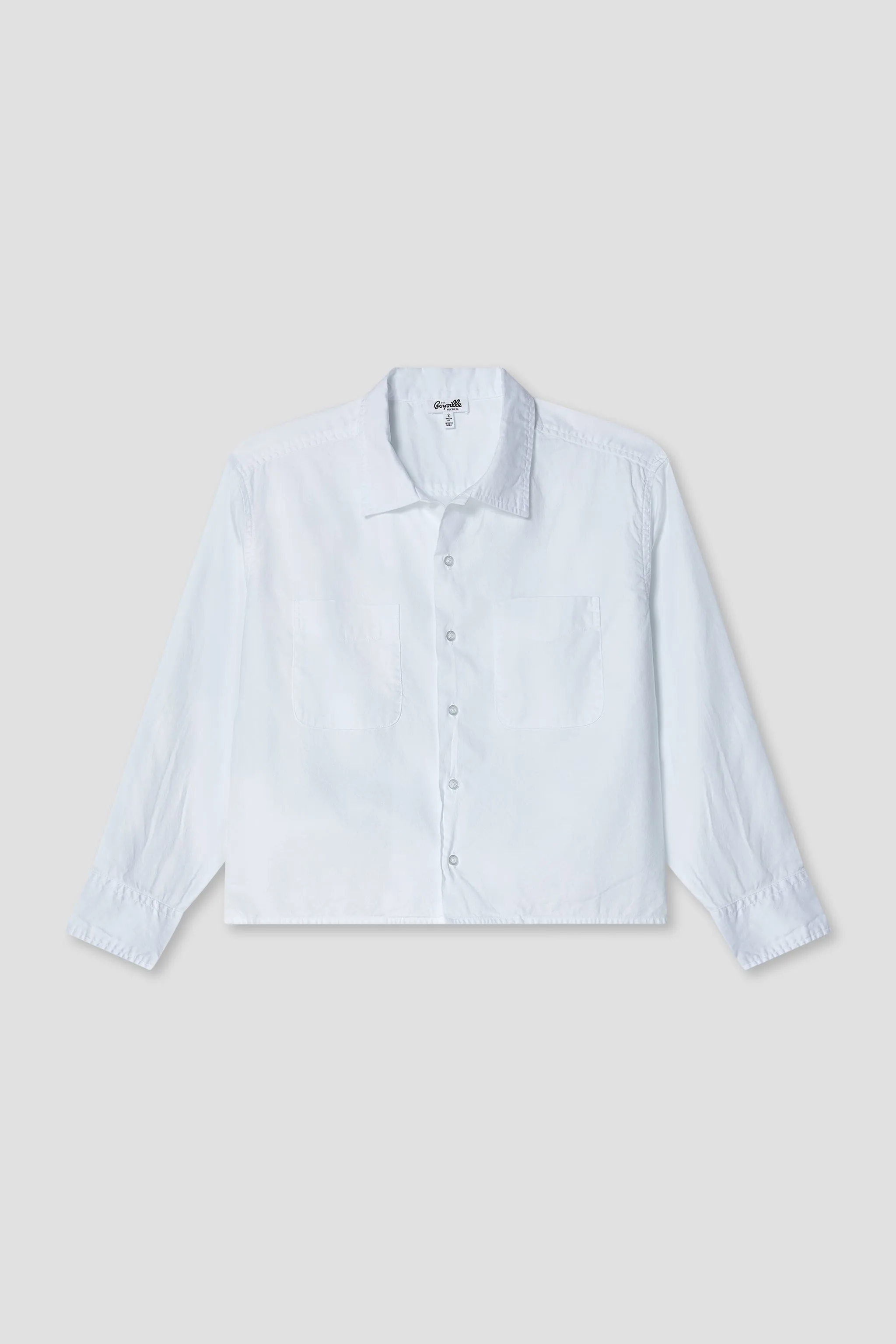 LS Boxy Oxford Shirt