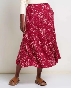 Manzana Paneled Midi Skirt