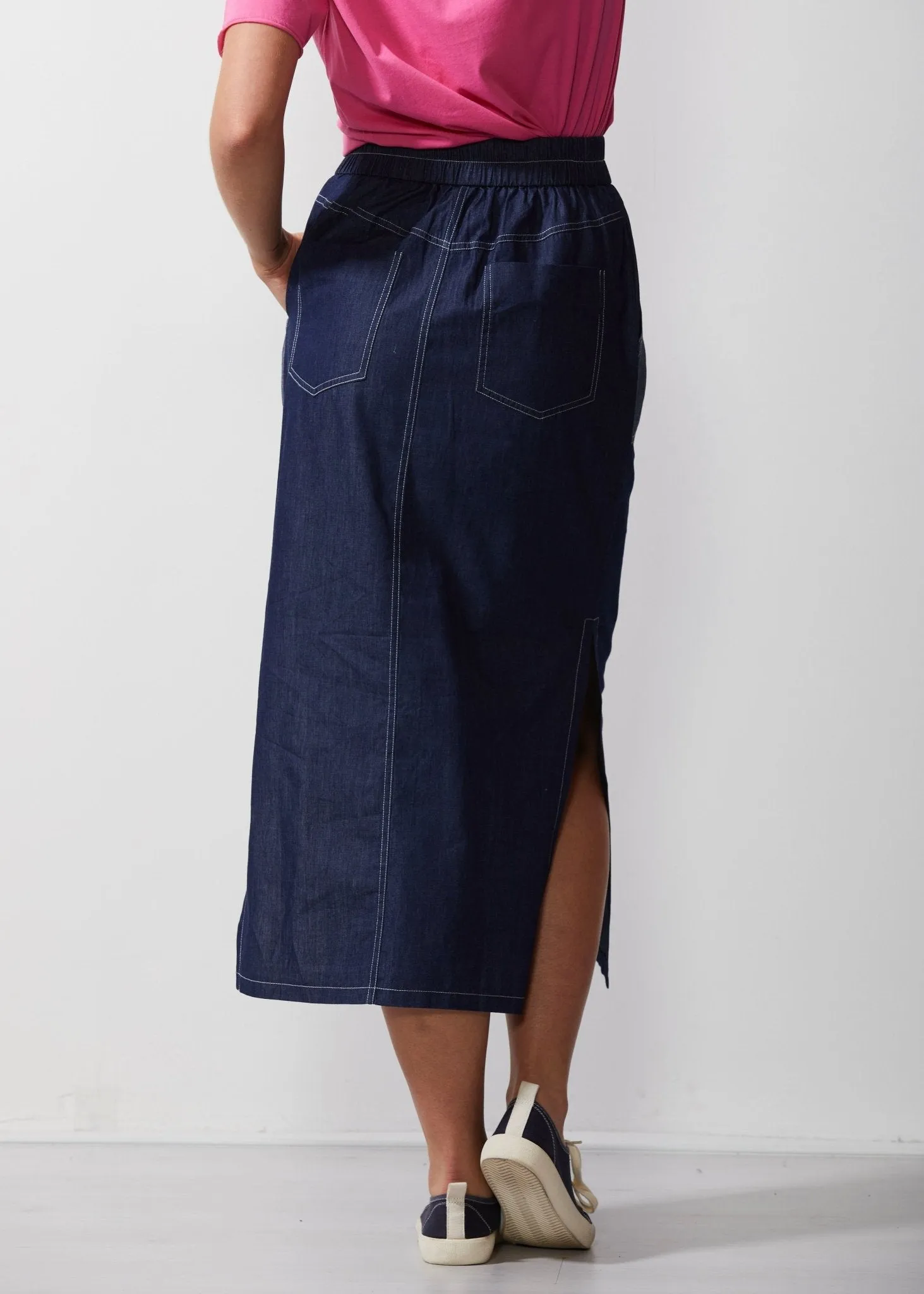 Maxi Denim Skirt