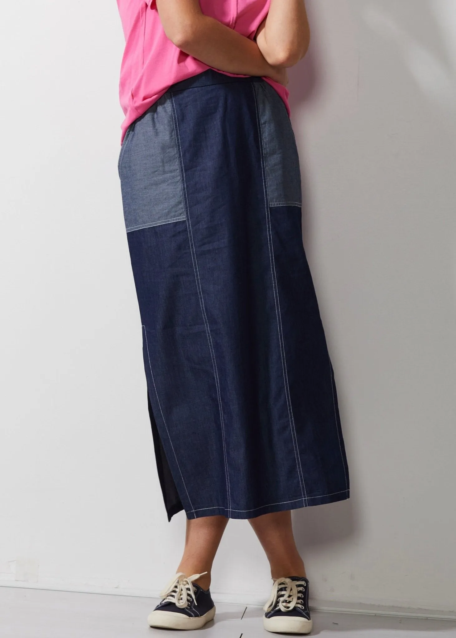 Maxi Denim Skirt