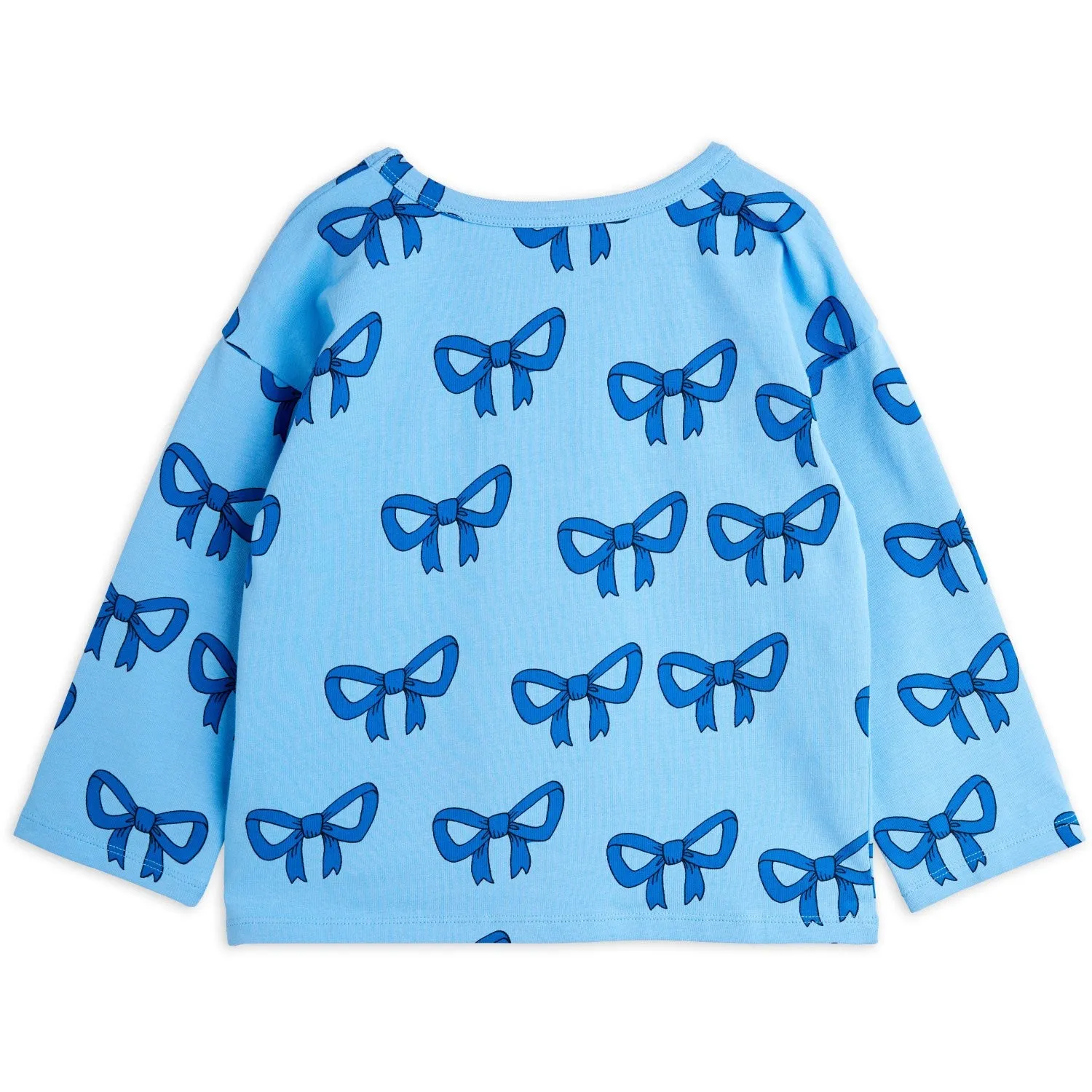 Mini Rodini Blue Bow Aop Blouse