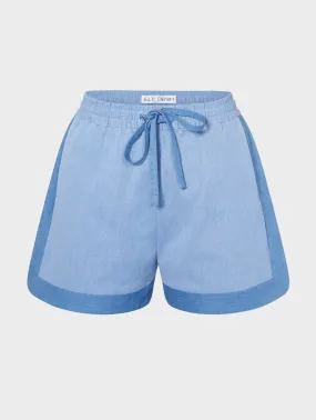 Missy Short Denim Light Blue