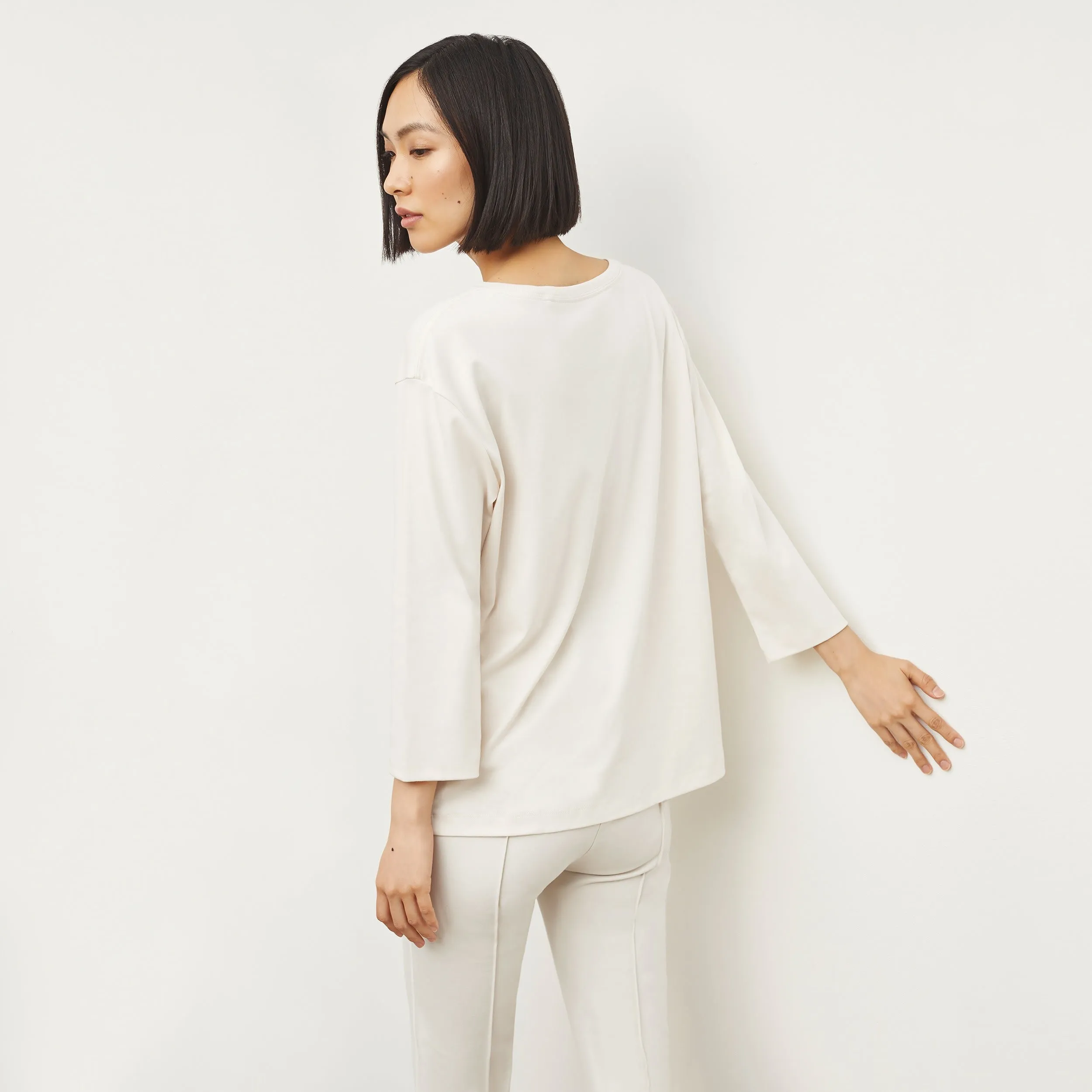 Owen T-Shirt - Pima Cotton :: Ivory