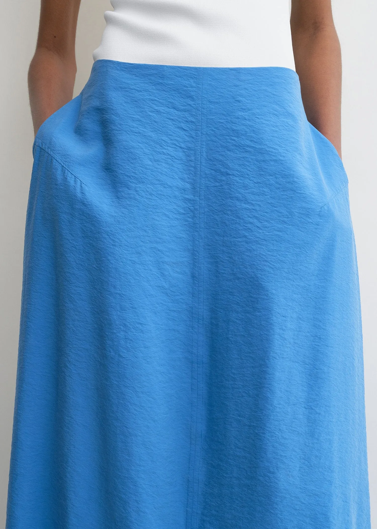 Parachute skirt cobalt