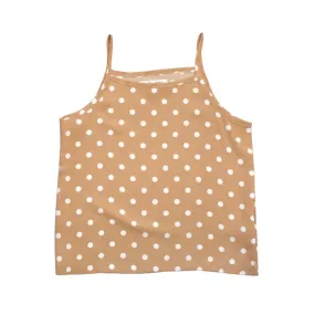 Polka Dots Tank Top, Butternut