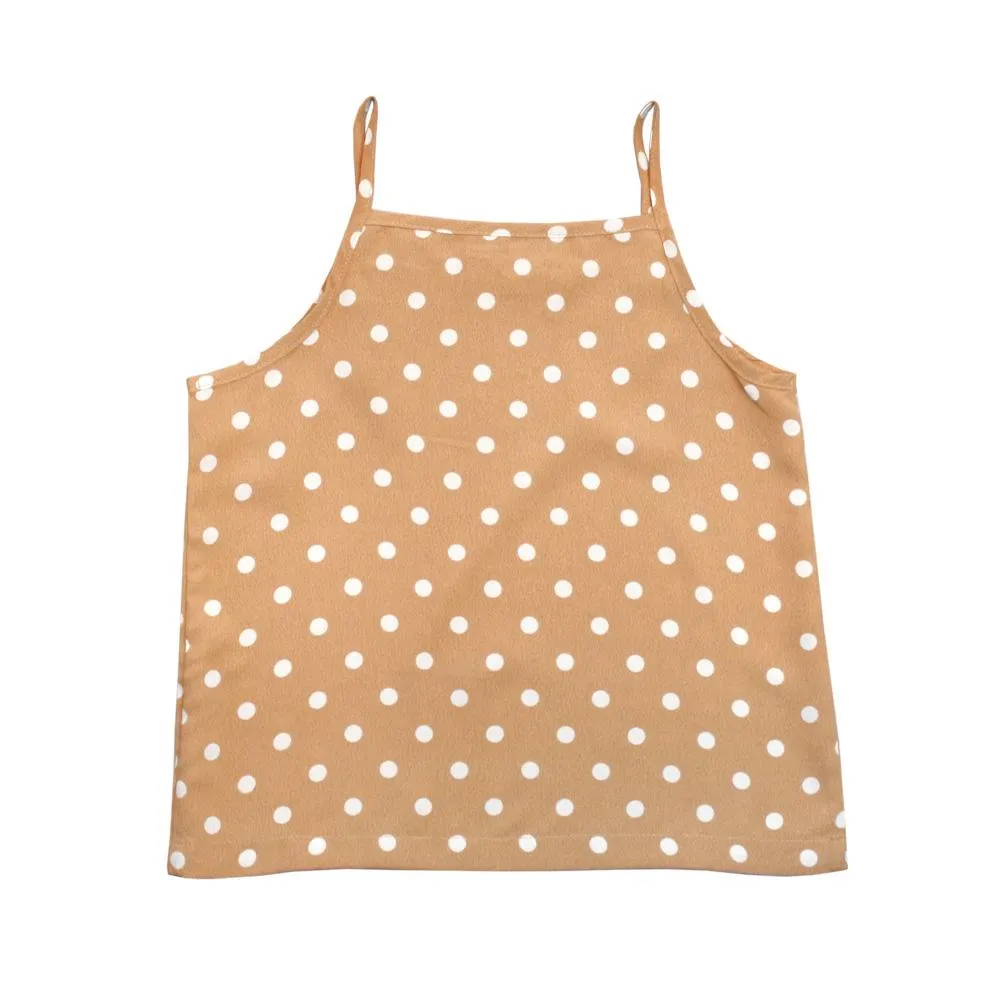 Polka Dots Tank Top, Butternut