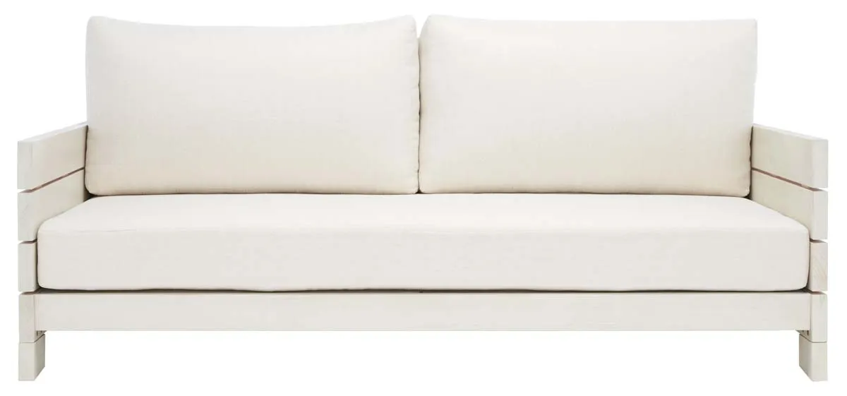 Safavieh Chrissie Wood Patio Sofa , CPT1033