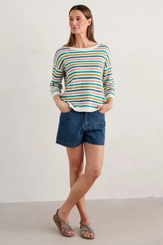 Seasalt Knavock Striped Jumper