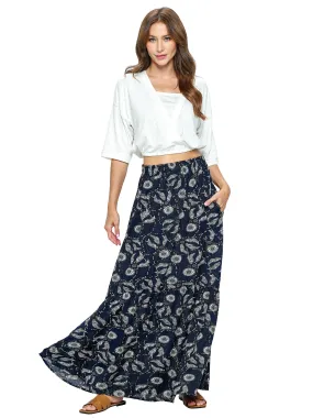 Skirt Floral Dreamcatcher Loose Fit