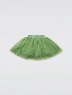 Solid Color Net Yarn Puffy Princess Skirts