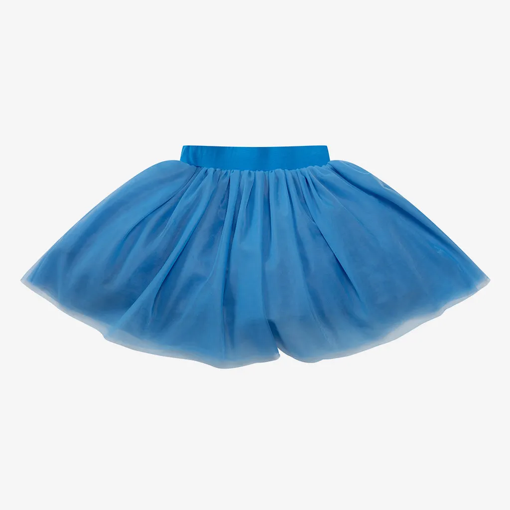 Solid Color Net Yarn Puffy Princess Skirts