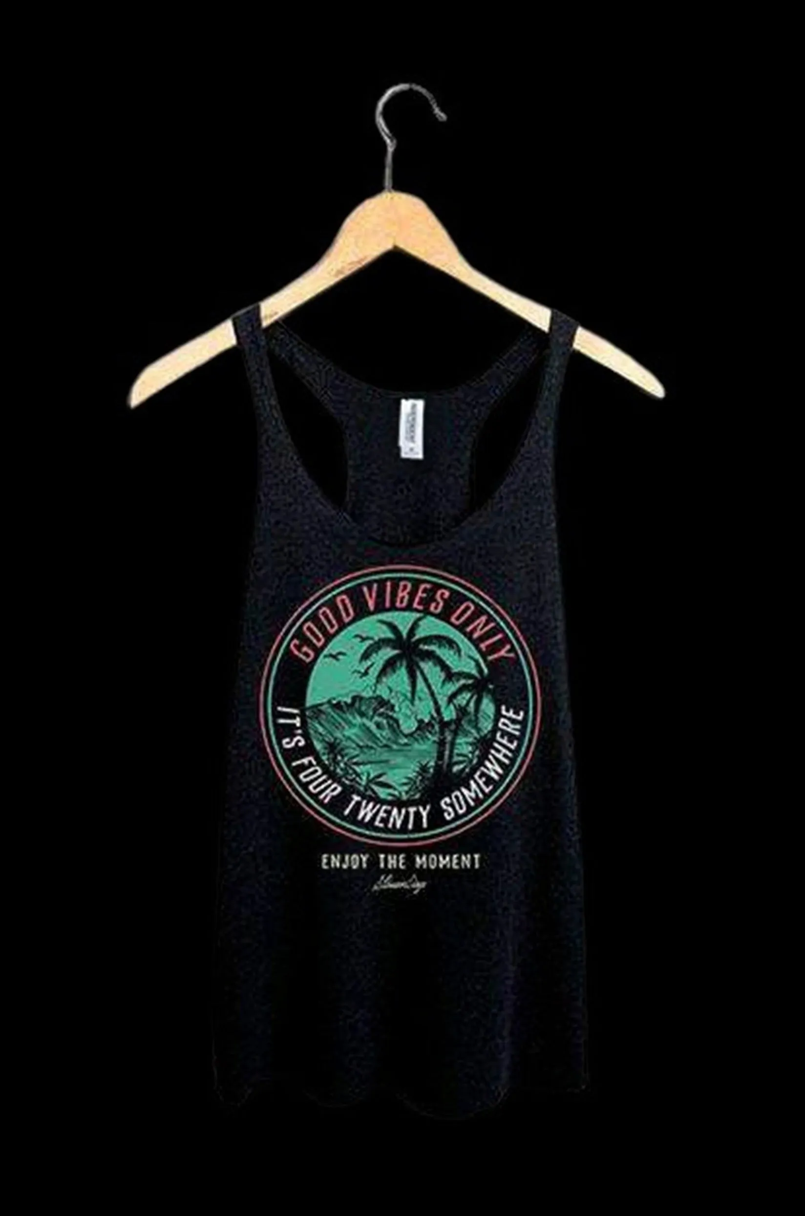 StonerDays It's 420 Somewhere Racerback Tank Top