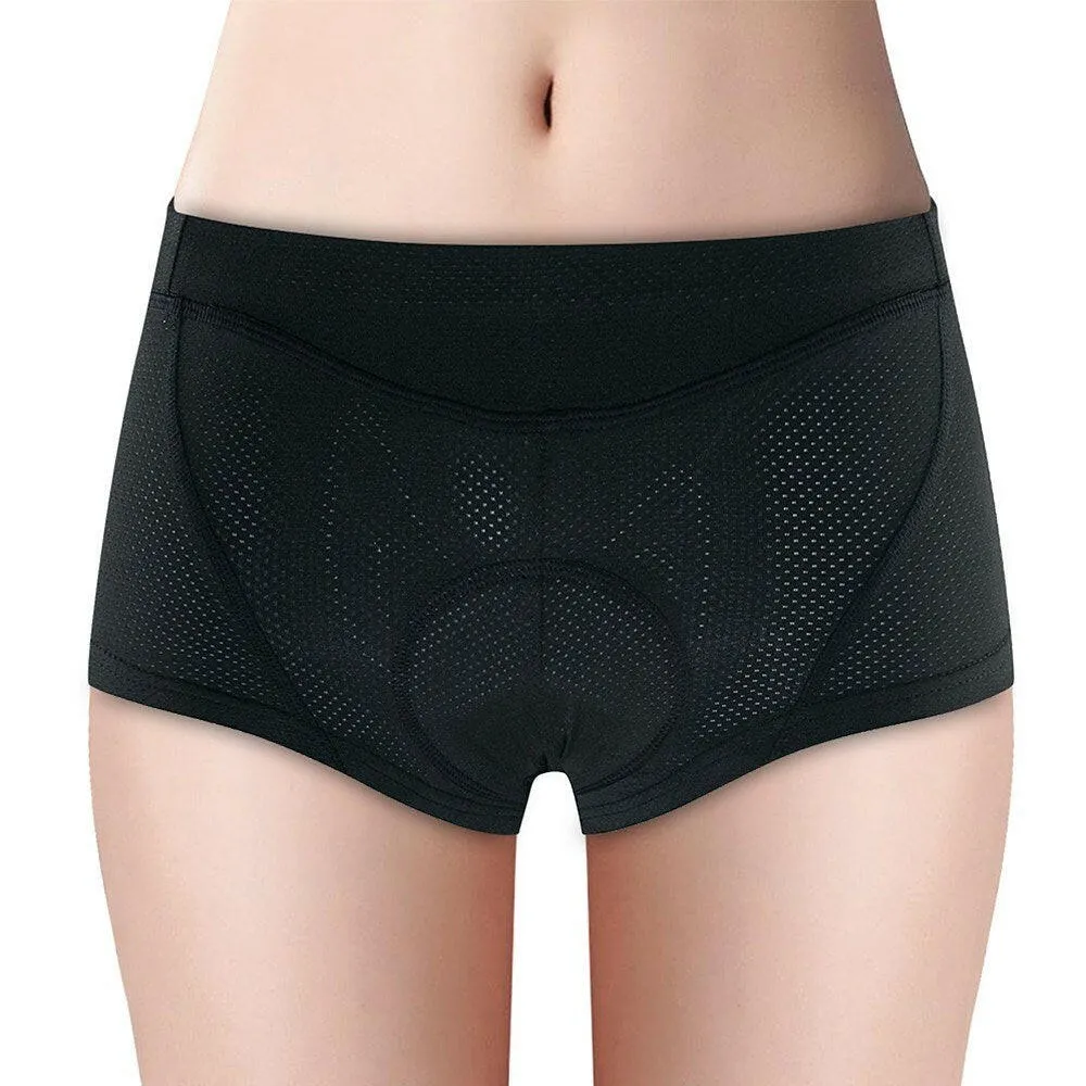 Women Cycling Underwear 3D Gel Padded Breathable Mesh MTB Bike Riding Biking Underwear Shorts