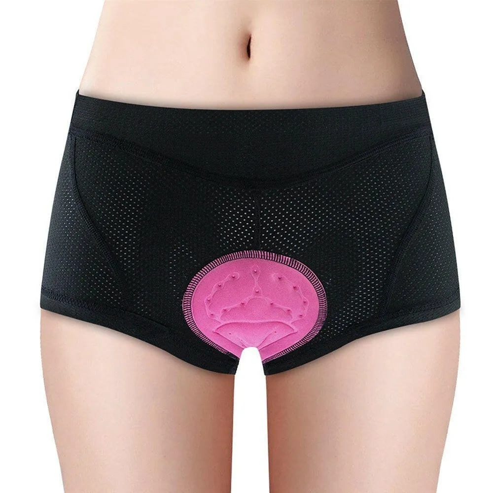 Women Cycling Underwear 3D Gel Padded Breathable Mesh MTB Bike Riding Biking Underwear Shorts