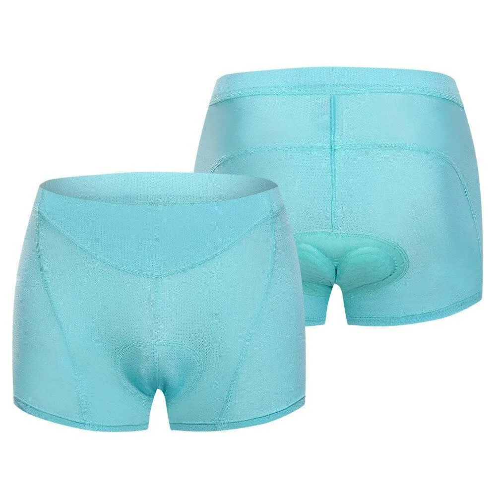 Women Cycling Underwear 3D Padded Breathable Mesh MTB Bike Riding Biking Underwear Shorts