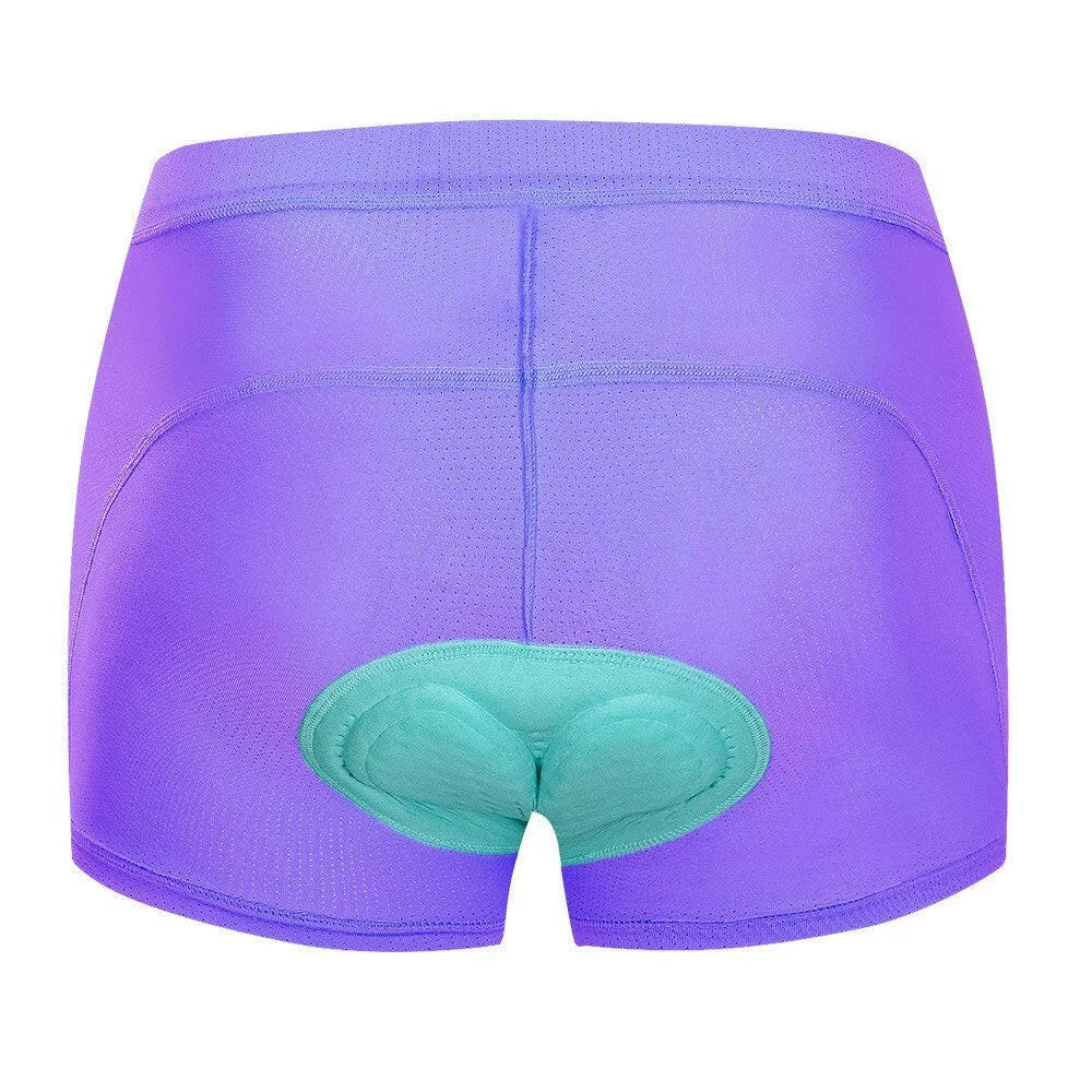 Women Cycling Underwear 3D Padded Breathable Mesh MTB Bike Riding Biking Underwear Shorts