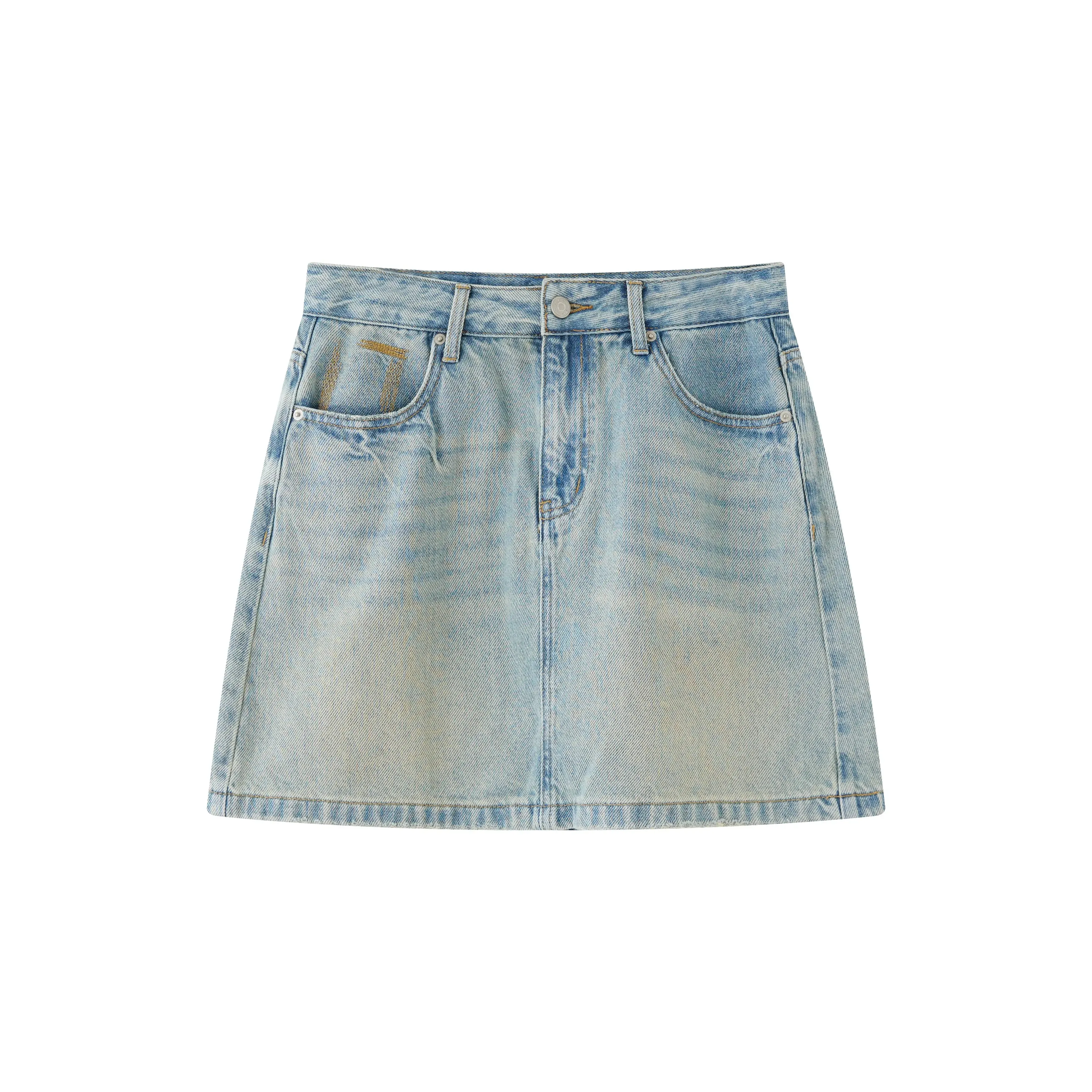 XZ0672 Denim Skirts